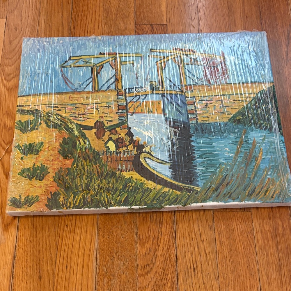 Colorful Bridge Painting
